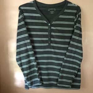 Croft & Barrow Faux Fur Intimate PJ Top